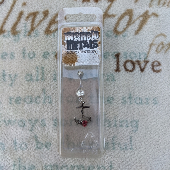 Morbid Metals Jewelry - NWT Morbid Metals Belly Button Ring